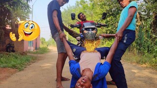TRY TO NOT LAUGH CHALLENGE ต้องดูวิดีโอตลกใหม่ 2020_by fun sins।village boy comedy video।ep26