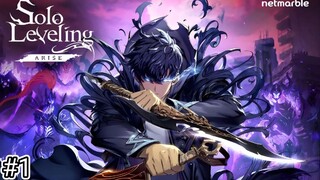 INILAH PERJALANAN SANG HUNTER E TERLEMAH SUNG JIN WOO! - Solo Leveling: Arise #1