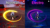 Ayaka Normal vs Ayaka Electro