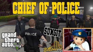 ANG BAGONG CHIEF OF POLICE NG BILLIONAIRE CITY (WALA SILANG CHOICE) | GTA 5 RP