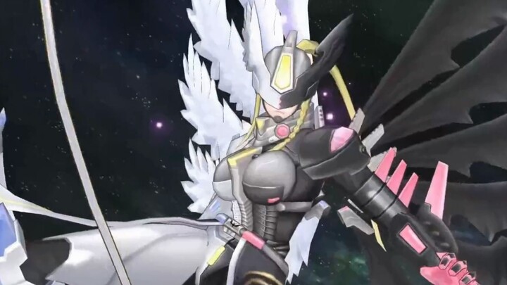 [The celestial female beast and the demon female beast merged and evolved into a chaotic god of mons