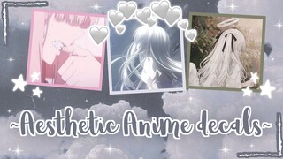 Aesthetic Anime decals/decal id | For Royale high and Bloxburg . ❛ ᴗ ❛.