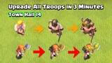 Upgrade All Troops in 3 Minutes Remastered | Town Hall 14 Edition | Clash of Clans