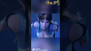 Xiao Yan VS Feng Qing"er #shorts #btth #donghua #animasidonghuacina #anime