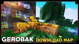 CARA MEMBUAT GEROBAK - Minecraft Tutorial ( DOWNLOAD MAP )