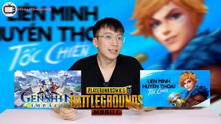 Test GAME HOT Liên Minh Huyền Thoại TỐC CHIẾN, Genshin Impact, PUBG trên LG WING 5G