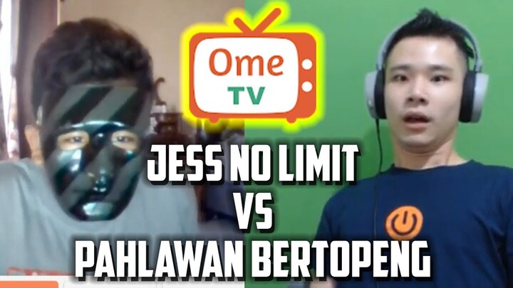 JESS NO LIMIT KETEMU PAHLAWAN BERTOPENG DI OME.TV?!?