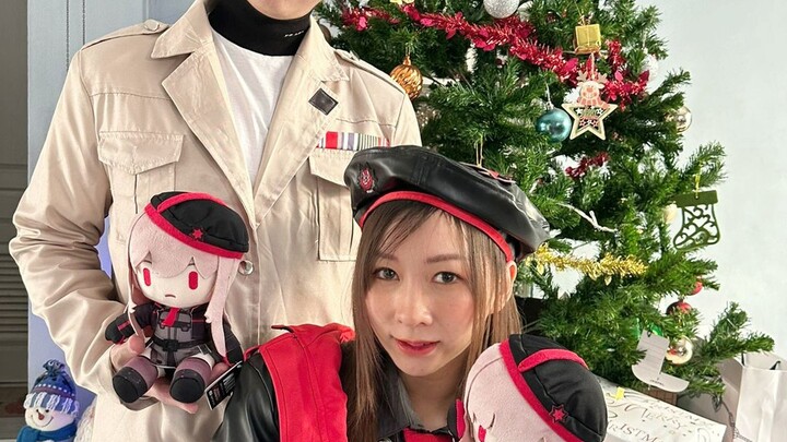 NIKKE Commander and Rapi Cosplay by @ernstfunny and @_jan.xo_