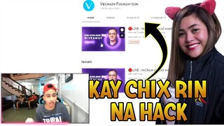 KAY CHIX NANAMAN NA HACK ANG YOUTUBE CHANNEL AWIT SA MGA HACKER TALAGA