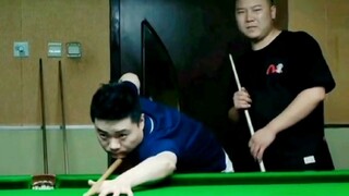 Faced with the overwhelming skill of Coach Ding Junhui, the Immortal Brothers' cue technique failed 