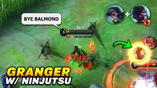 GRANGER WITH NINJUTSU SKILL - Mobile Legends