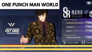 Gameplay First Snek, One Punch Man World