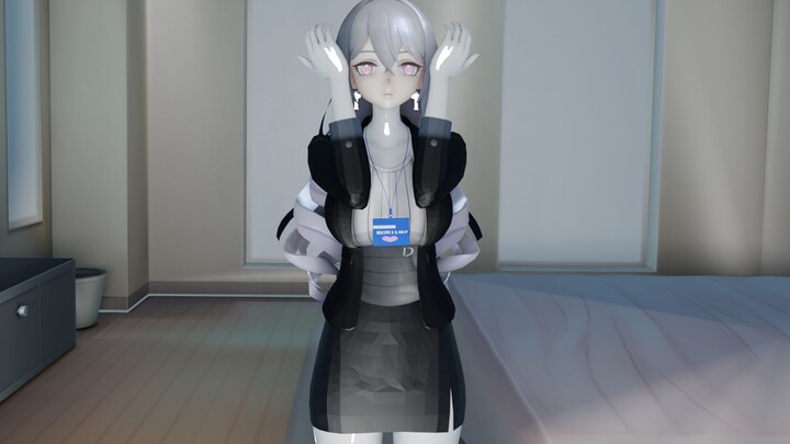 [Glue Wind MMD] The fixed perspective white glue duck that hxd wants!