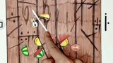 [Animation]Playing fruit ninja on a paper iPad