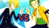 [One Piece] Dalam pertarungan antara Zoro dan Sanji, siapa yang akan menang?