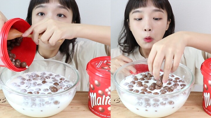 【Nado Official Chinese Subtitles】Hot cream and chocolate balls (Maltesers) together?!?! Recharge wit