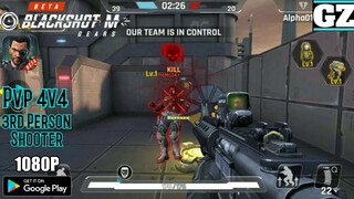Blackshot M: Gears (BETA) - #PVP #4V4 #3rdPersonShooter - Android Gameplay