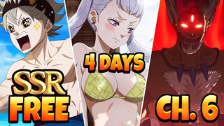 FREE SSR ASTA! SEASON 2 IS OFFICIAL, CHAPTER 6, NEW EVENTS AND MORE! | Black Clover Mobile