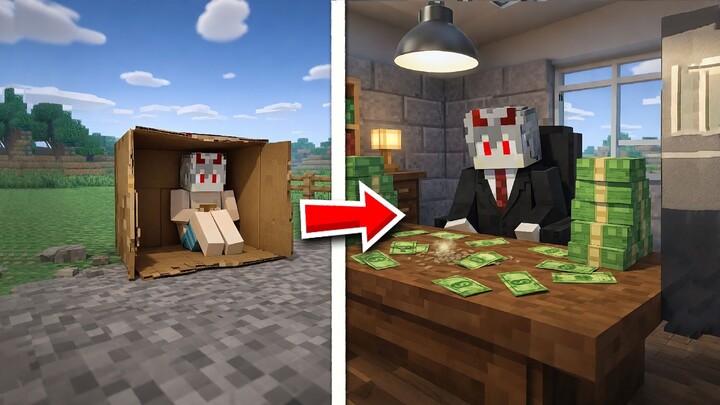 MC khởi đầu sinh ra trong thùng carton, rồi dần dần phất lên thành tỷ phú?!