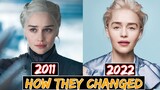"Game of Thrones 2011" ALL Cast: Then and Now 2022 How They Changed? [11 Years After]
