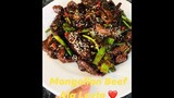 MONGOLIAN BEEF (easy way to cook)