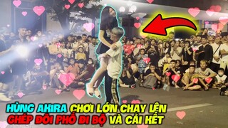 HÙNG AKIRA CHƠI LỚN CHẠY LÊN GHÉP ĐÔI VỚI GÁI XINH TẠI PHỐ ĐI BỘ CỰC ĐÔNG NGƯỜI VÀ CÁI KẾT