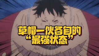 草帽团什么时候最能打 遇到这些状态下的他们 那敌人只能自求多福了