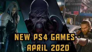 NEW PS4 GAMES - APRIL 2020