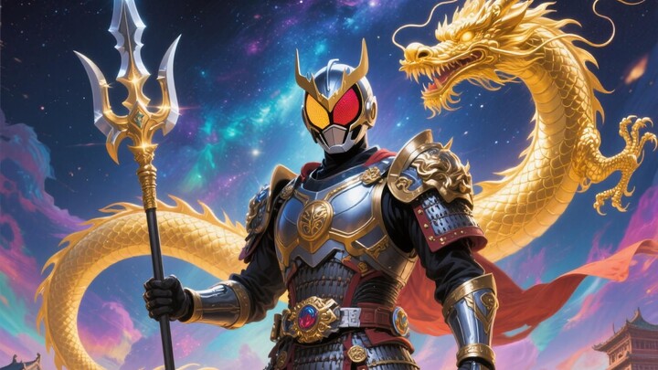 Ketika selebriti Tiongkok berubah menjadi Kamen Rider [Kontes Video AI BISKA-Fantasi Tiongkok]