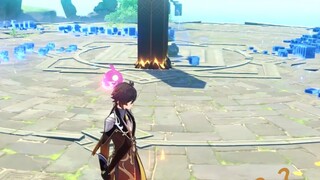 Zhongli! God of dodging the barrage!