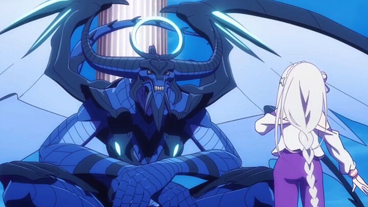 Pertemuan Emilia dan Naga Legendaris
