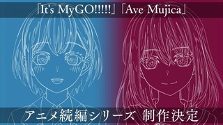 تم تحديد الجزء الثاني من أنمي "BanG Dream! It's MyGO!!!!! / BanG Dream! Ave Mujica"!