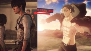 Pemeran EREN YEAGER di LA  Attack on Titan "Tewas Gantung Diri"