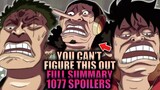 YOU WILL NEVER FIGURE THIS OUT... (Full Summary) / One Piece Chapter 1077 Spoilers