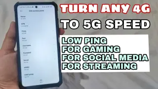 4G NAGING 5G ANG BILIS NG INTERNET! HALIMAW SA SPEED FOR DATA CONNECTION