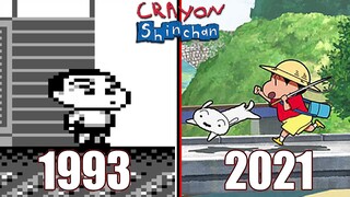 Crayon Shinchan Games Evolution (1993 - 2021)