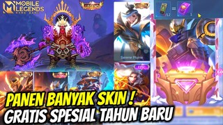 BOCORAN SEMUA EVENT SKIN LEGEND DAN PANEN COLLECTOR GRATIS ! SEMUA EVENT DESEMBER ML