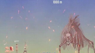 [Anime]Ketinggian Titan yang berbeda|<Attack on Titan>