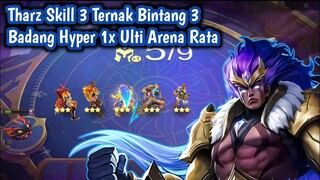 Cara Main Tharz 3 Ternak Bintang 3 Cuma Pake 5 Hero Badang HYPER Damage Gak Ngotak‼️| Magic Chess