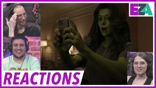 She-Hulk Reveal Trailer - Easy Allies Reactions