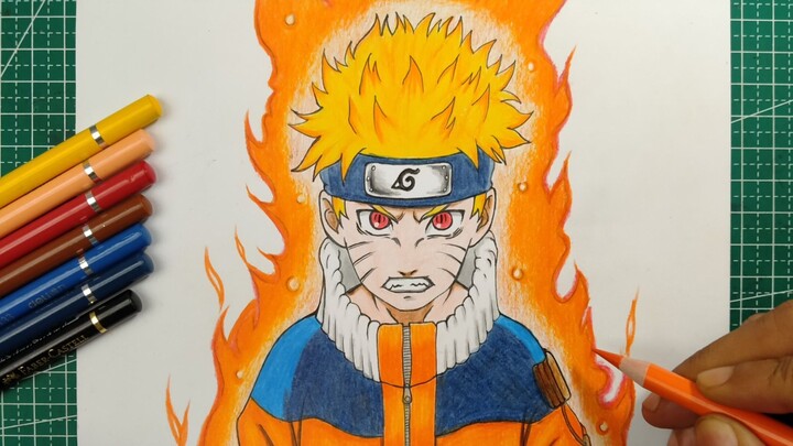 Cara Menggambar Naruto Uzumaki - Tutorial