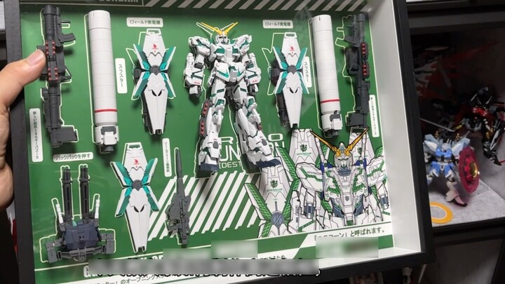 Anyone with hands can do it! Teach you how to make a Gundam photo frame! Super easy!