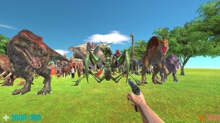 Handgun vs All Units. Animal Revolt Battle Simulator