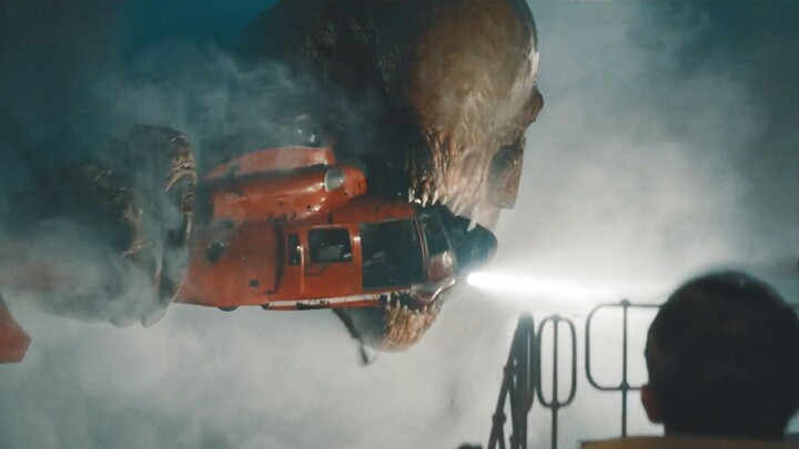 Artificial Deformed Tyrannosaurus Rex! Four Stories Tall, Swallows a Helicopter Whole, Destroys an E