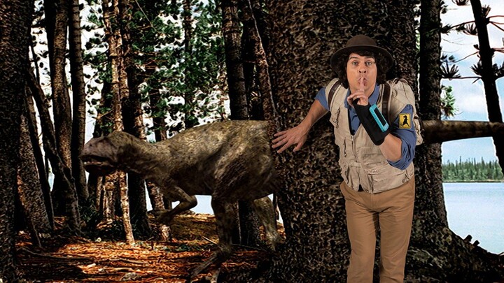 Andy's Dinosaur Adventures episode 4.Eustreptospondylus and Ammonite