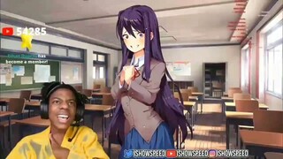 ishowspeed playing ddlc ☠️