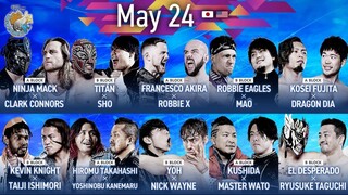NJPW BEST OF THE SUPER Jr.32 - 24 May 2025
