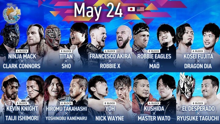 NJPW BEST OF THE SUPER Jr.32 - 24 May 2025
