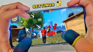 1 VS 4 HANDCAM REALME NARZO 20PRO 📲 SETTING⚙️ [FREE FIRE HIGHLIGHTS]👽