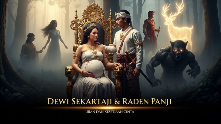 Kisah Dewi Sekartaji Putri Kerajaan Panjalu | Legenda Cinta Abadi Jawa